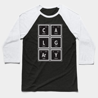 Cagliari | Periodic Table Baseball T-Shirt